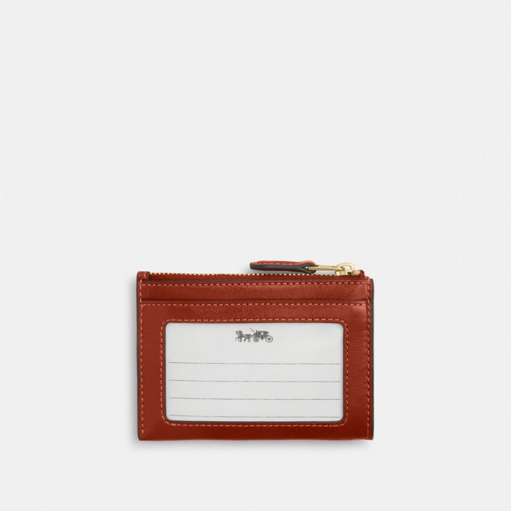 Coach Mini Skinny Id Case Im Cinnamon