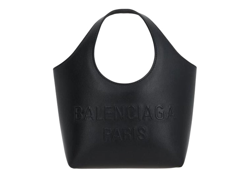 Balenciaga Mary-Kate XS Smooth Leather Handbag Black