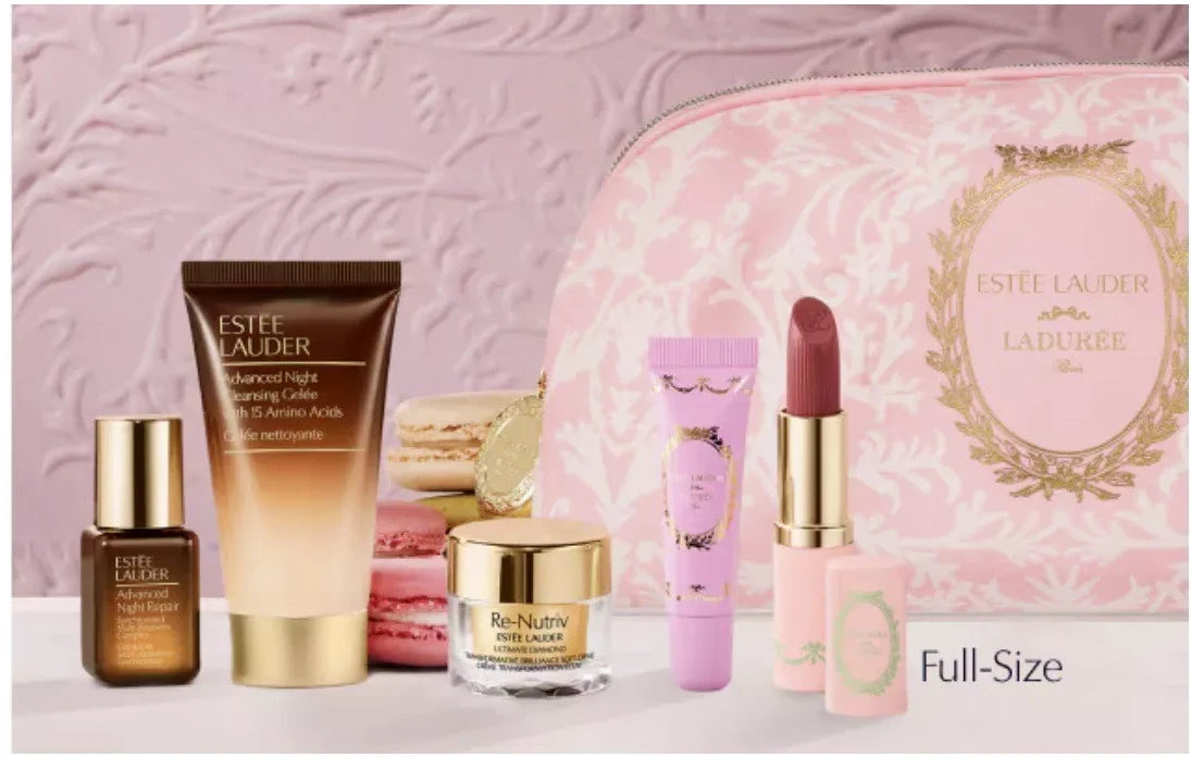 Estée Lauder x Ladurée Re-Nutriv Ultimate Diamond 6-Piece Gift Set