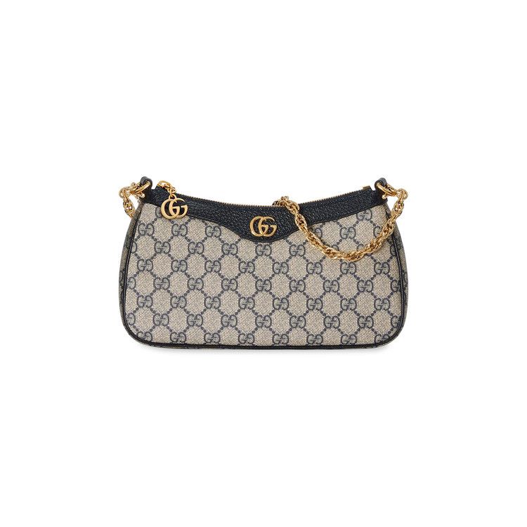 Gucci Ophidia GG Small Handbag Beige/Blue