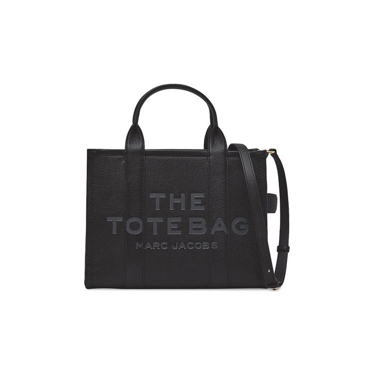 Marc Jacobs The Leather Tote Bag Medium Black