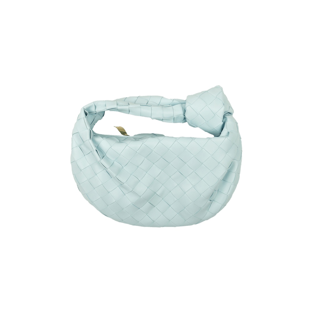 Bottega Veneta The Mini Jodie Bag Pale Blue/Gold