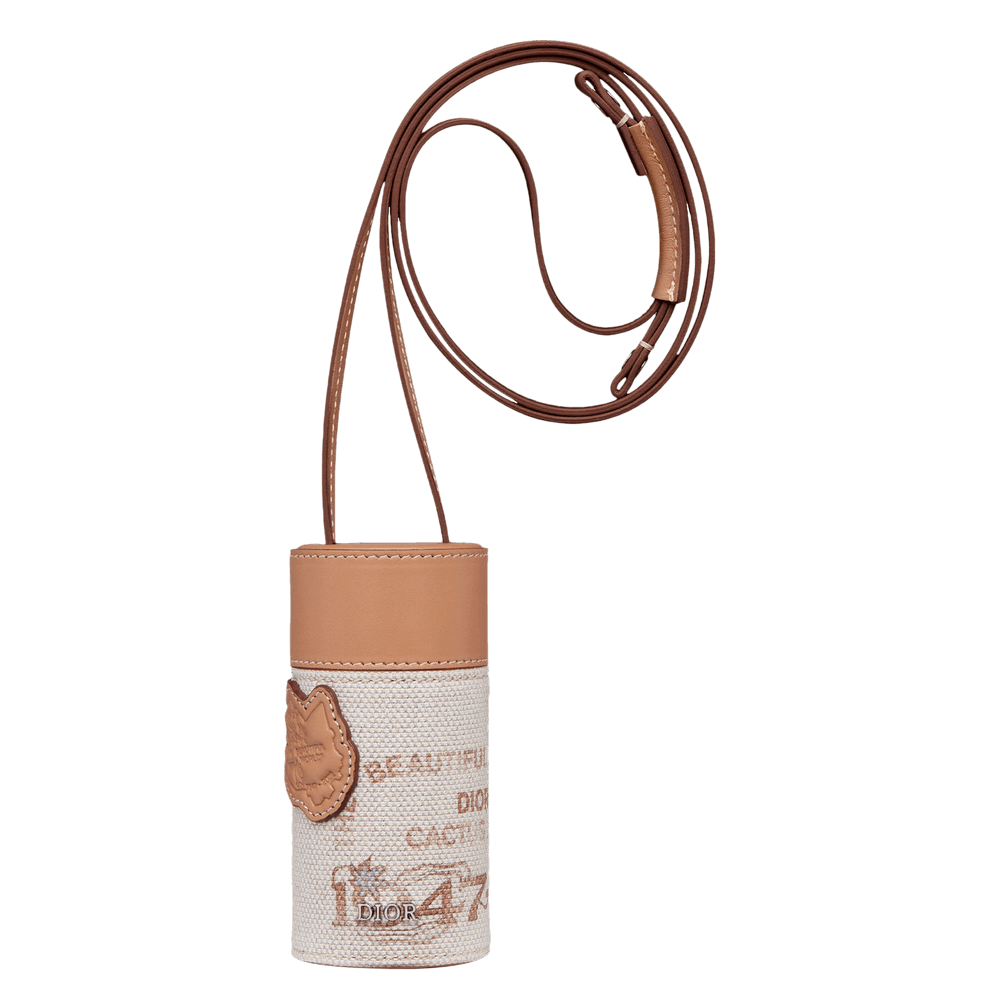 Dior x Cactus Jack Nano Roller Pouch Coffee