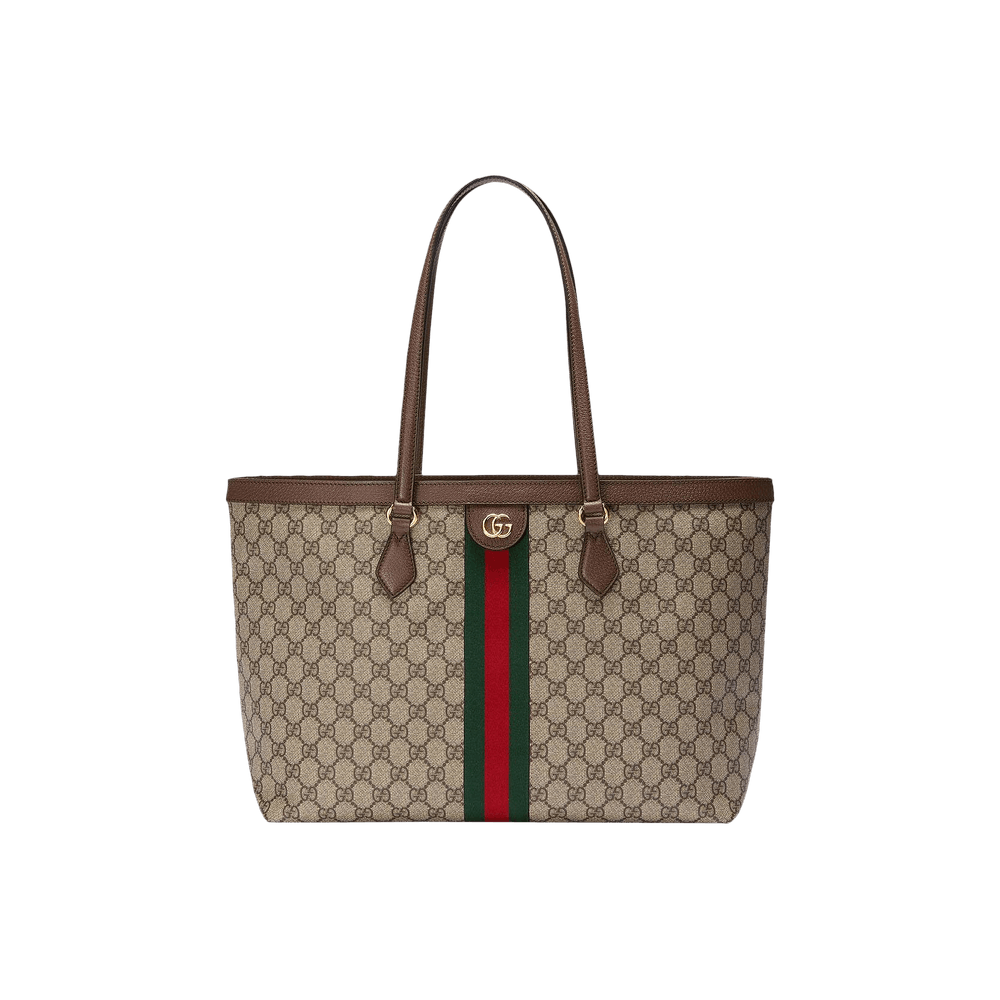 Gucci Ophidia GG Medium Tote Beige/Ebony