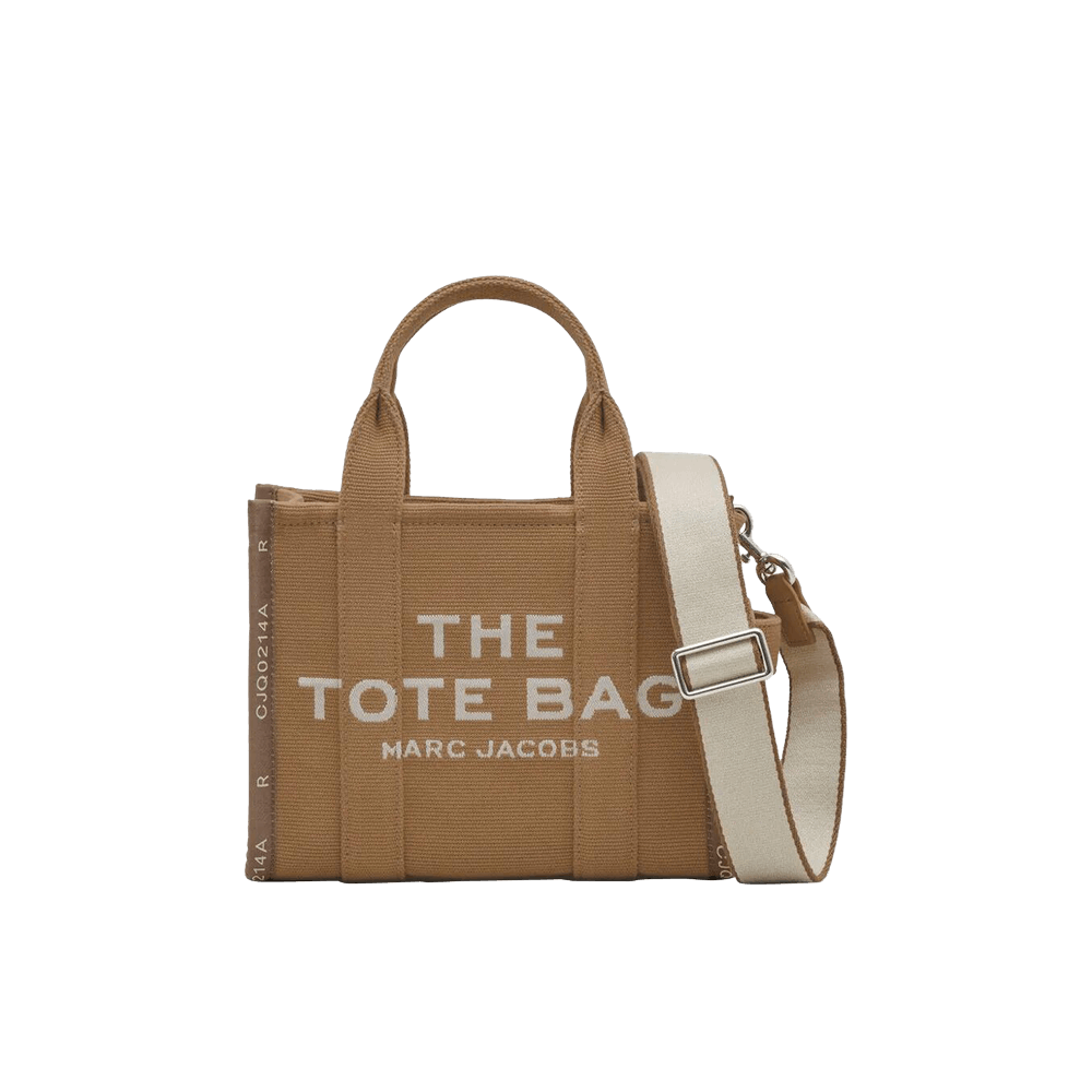 Marc Jacobs Jacquard Small Tote Bag Camel