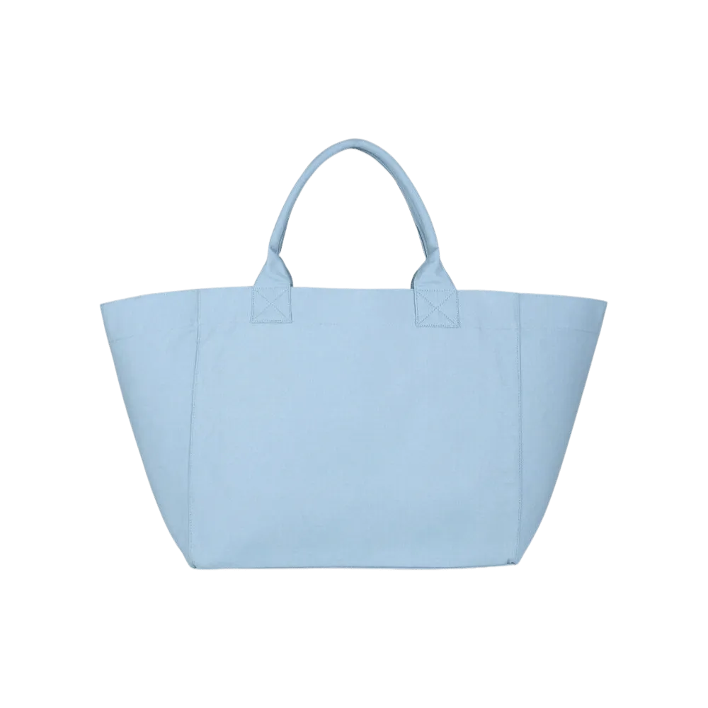 Ganni Blue XXL Animal Print Tote