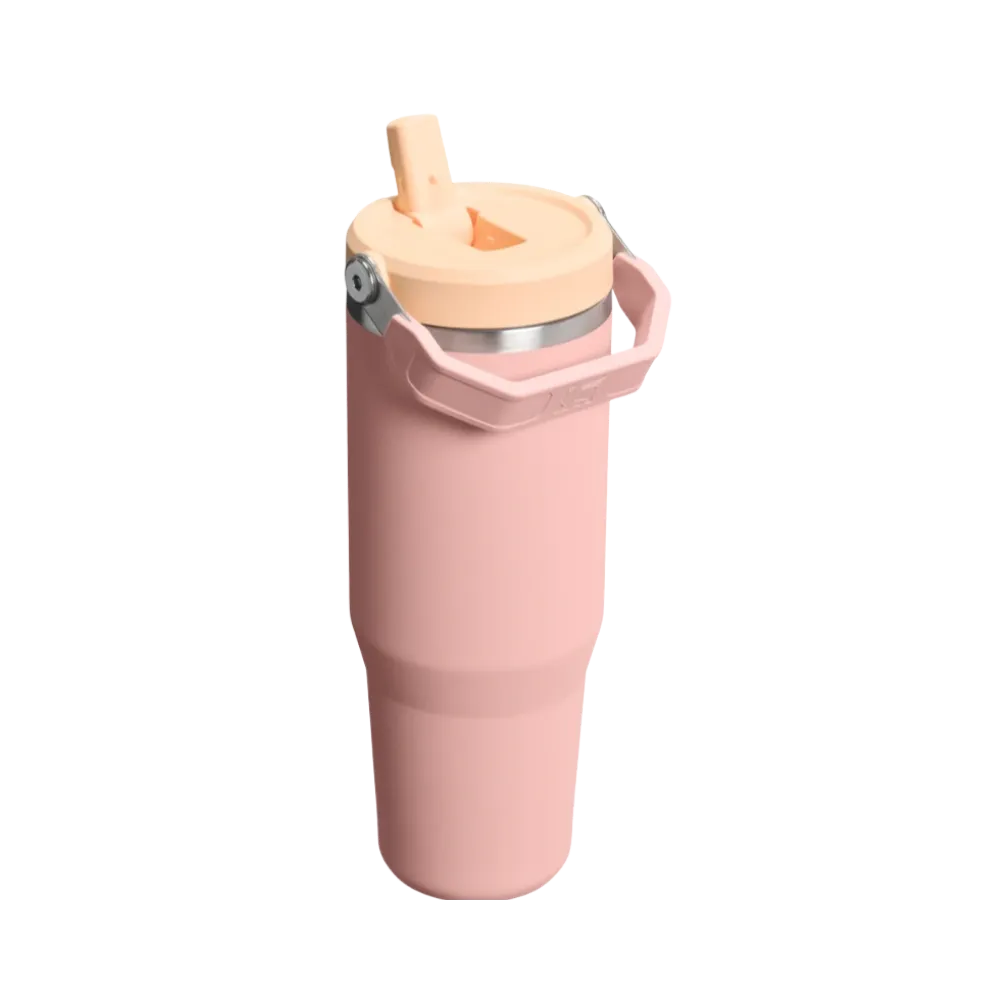 Stanley IceFlow™ Flip Straw Tumbler 30 OZ Peach Rose