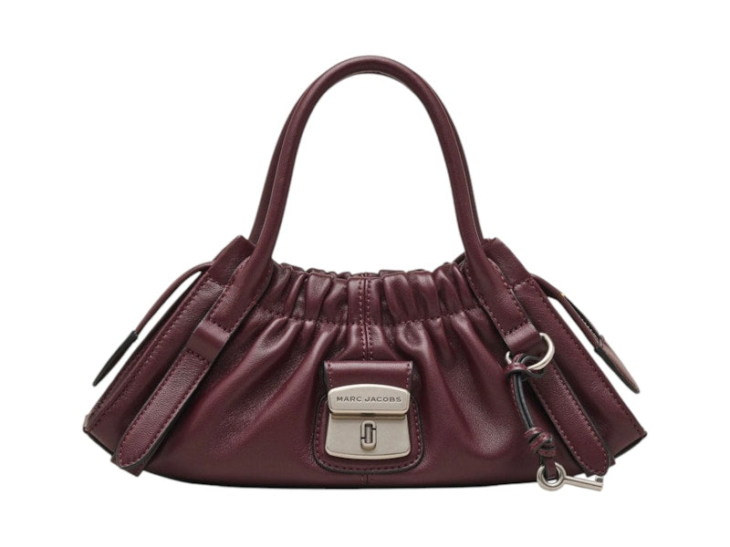 Marc Jacobs Small Satchel Cristina Bag Dark Plum