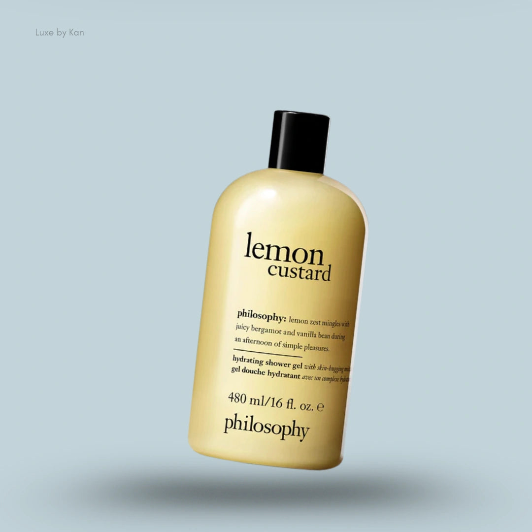 Philosophy scent-sational
lemon custard hydrating shower gel