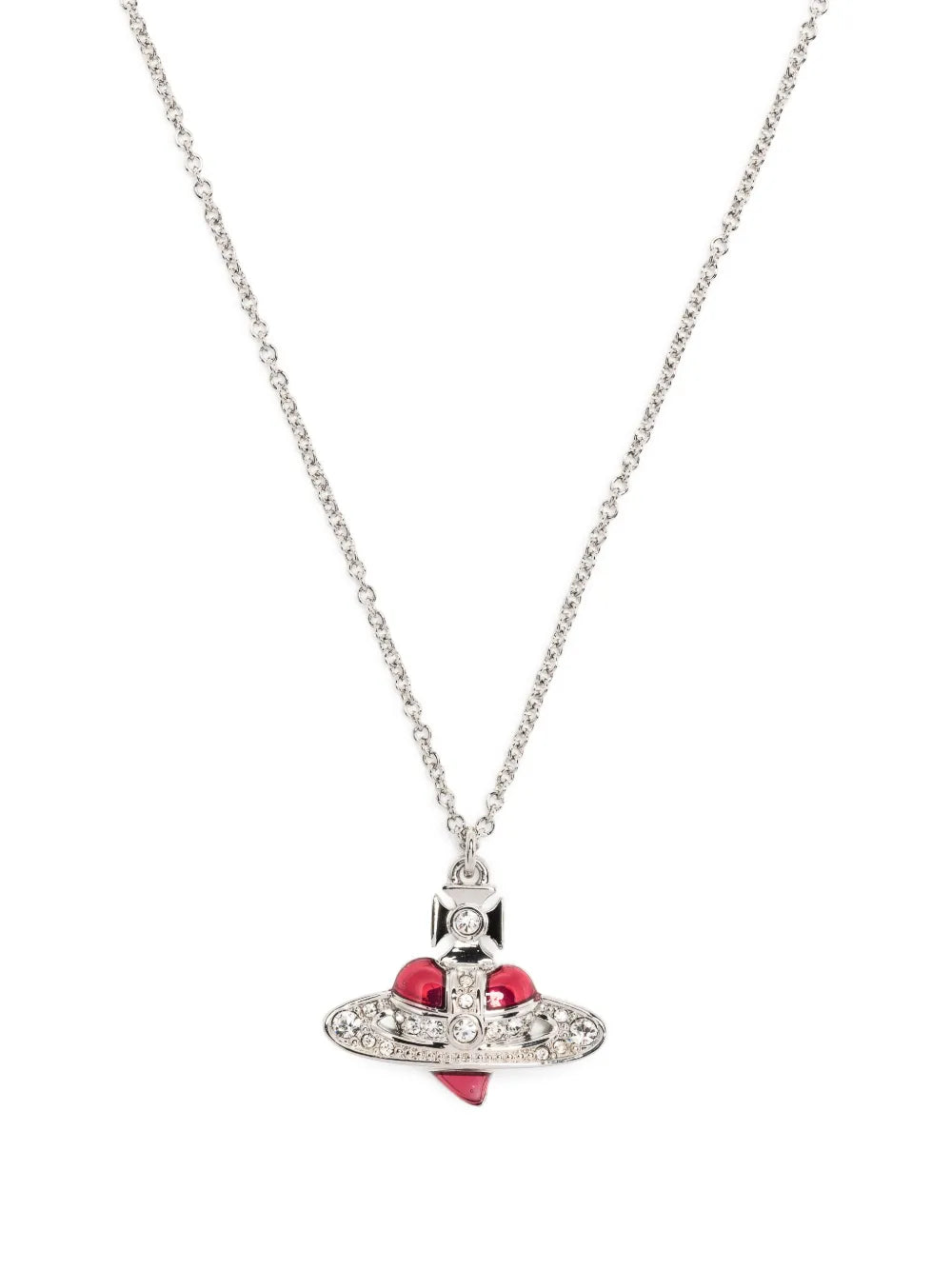 New Diamante Heart pendant necklace