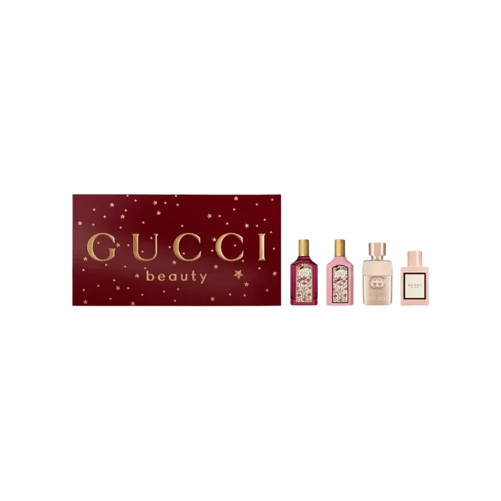 Gucci Mini Luxury Women's Fragrance 4-Piece Gift Set Christmas Limited Edition
