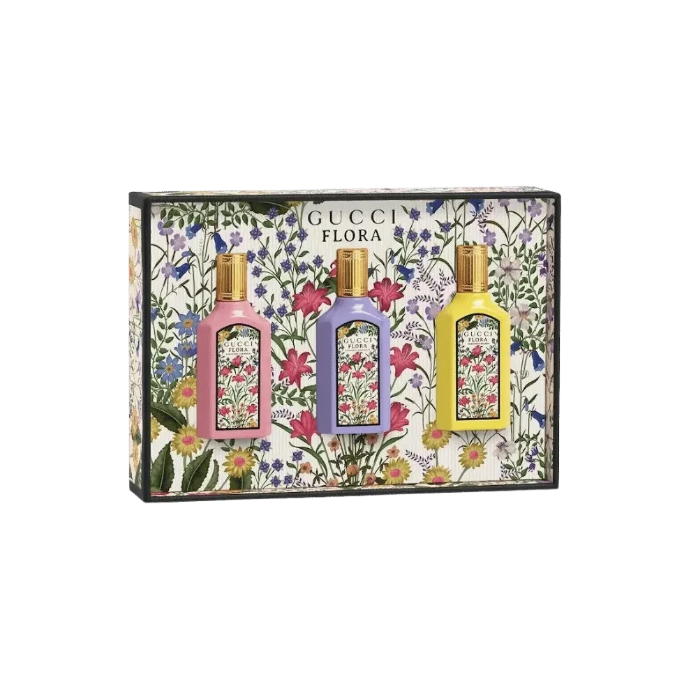 Gucci Flora Gorgeous Fragrance Sample Set (3 Pieces)