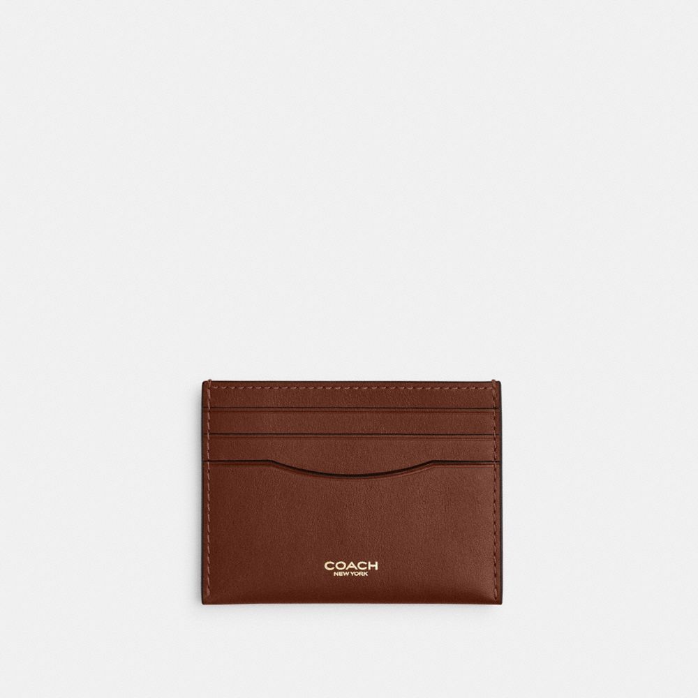 Coach Card Case Redwood