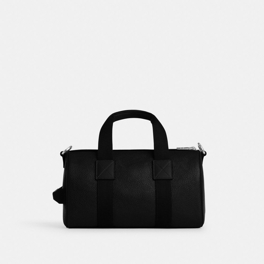 Coach Explorer Duffle Bag 28 Silver Black