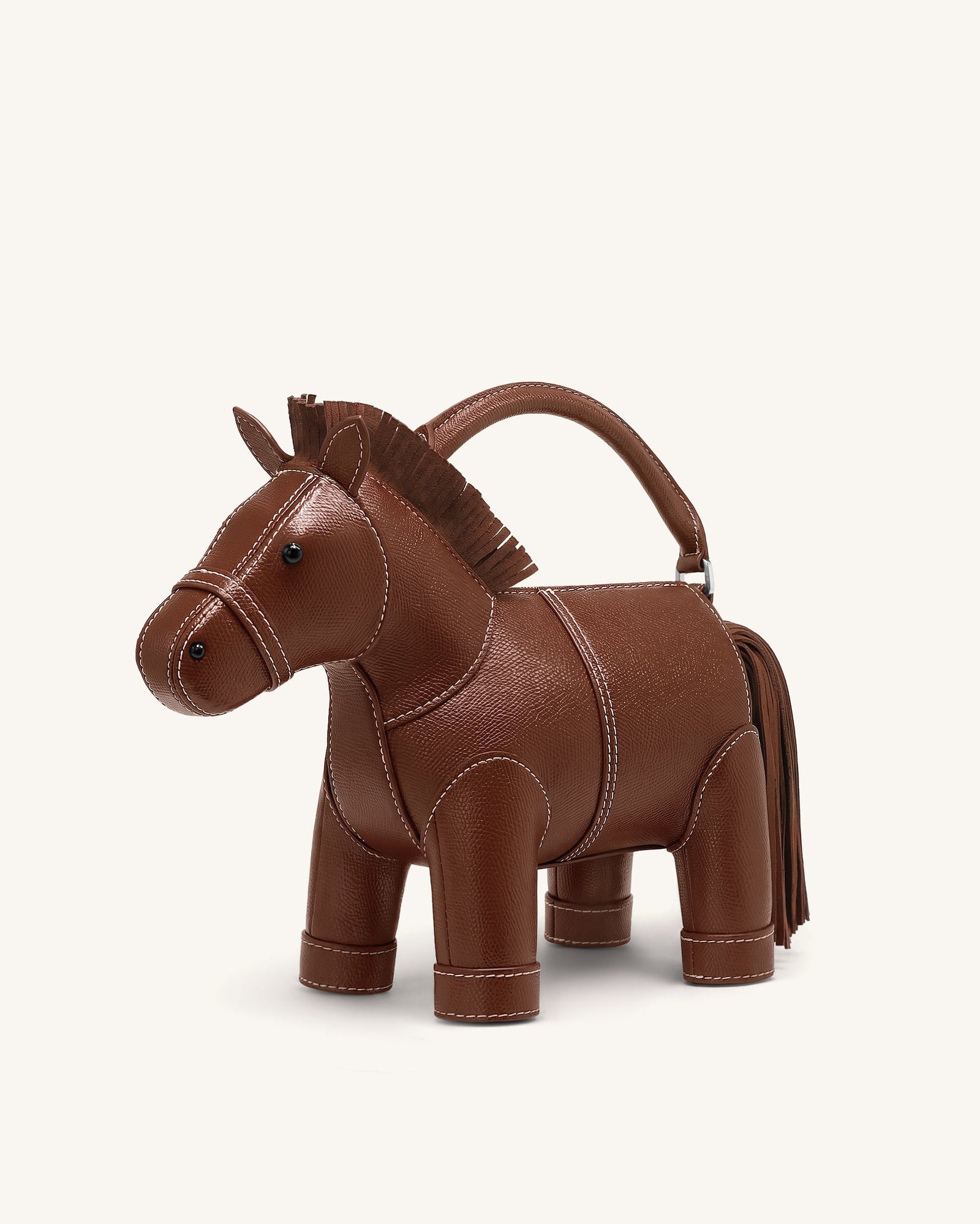 Jw Pei Harper Horse Top Handle Bag Brown