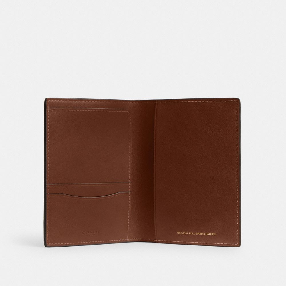 Coach Passport Case Redwood