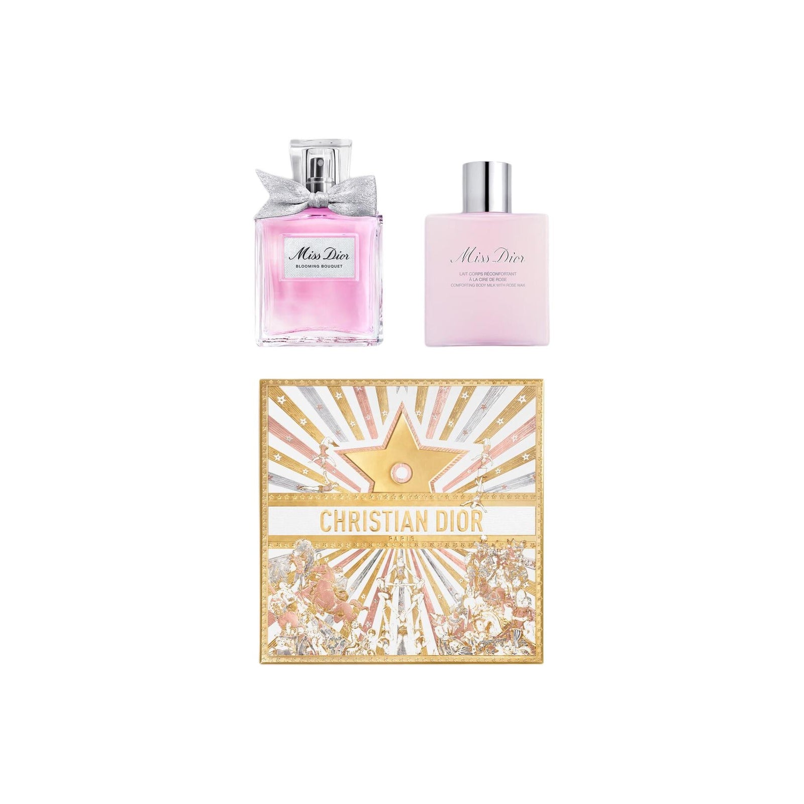 Dior Floral Sweetheart Perfume Body Lotion Set Fantasy Star Wish Box Limited Edition Eau De Toilette Floral Scent