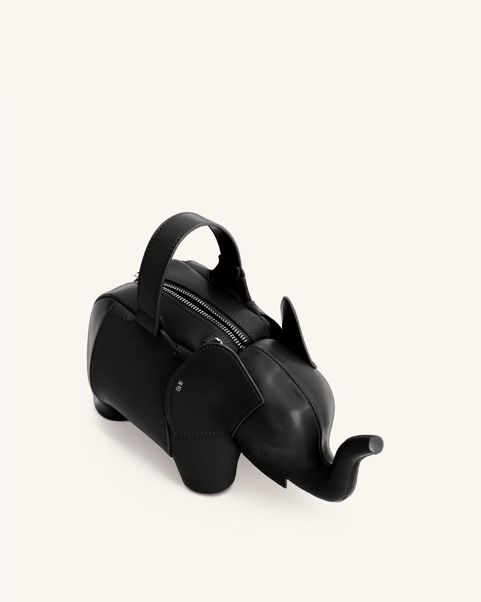 Jw Pei Claire Elephant Shaped Handbag Black