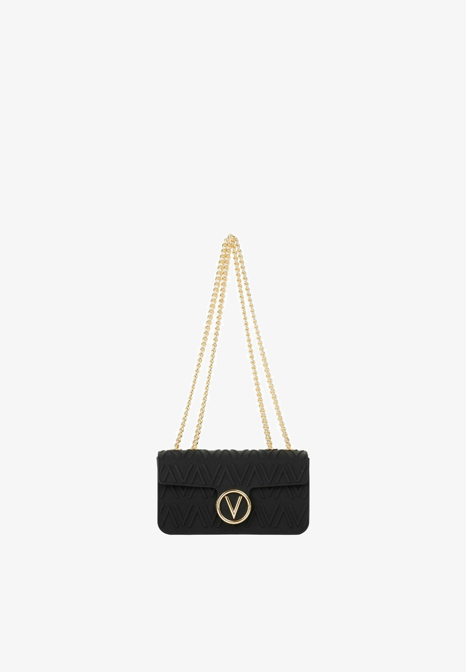 Valentino Bags Bubble Flap Bag - Handbag - Nero