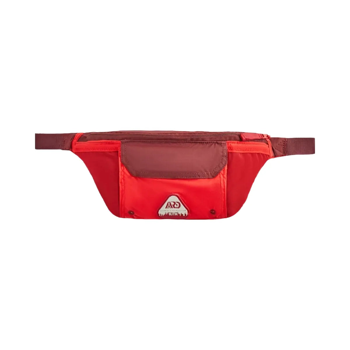 Kith x Columbia Hip Pack Bright Red