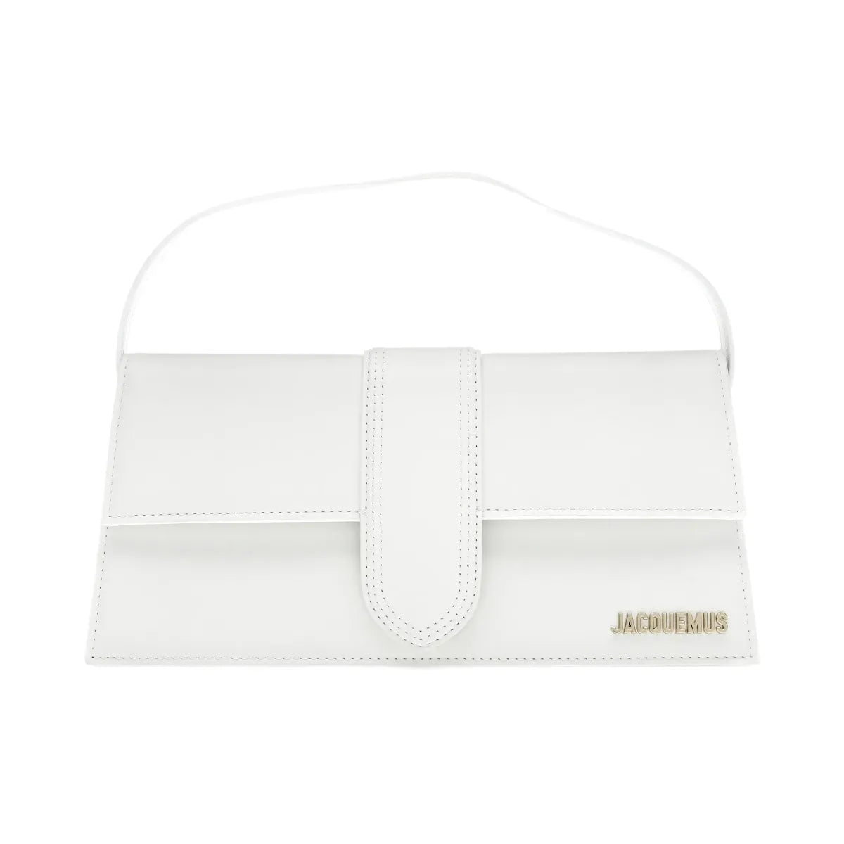 Jacquemus Le Bambino Long Shoulder Bag White