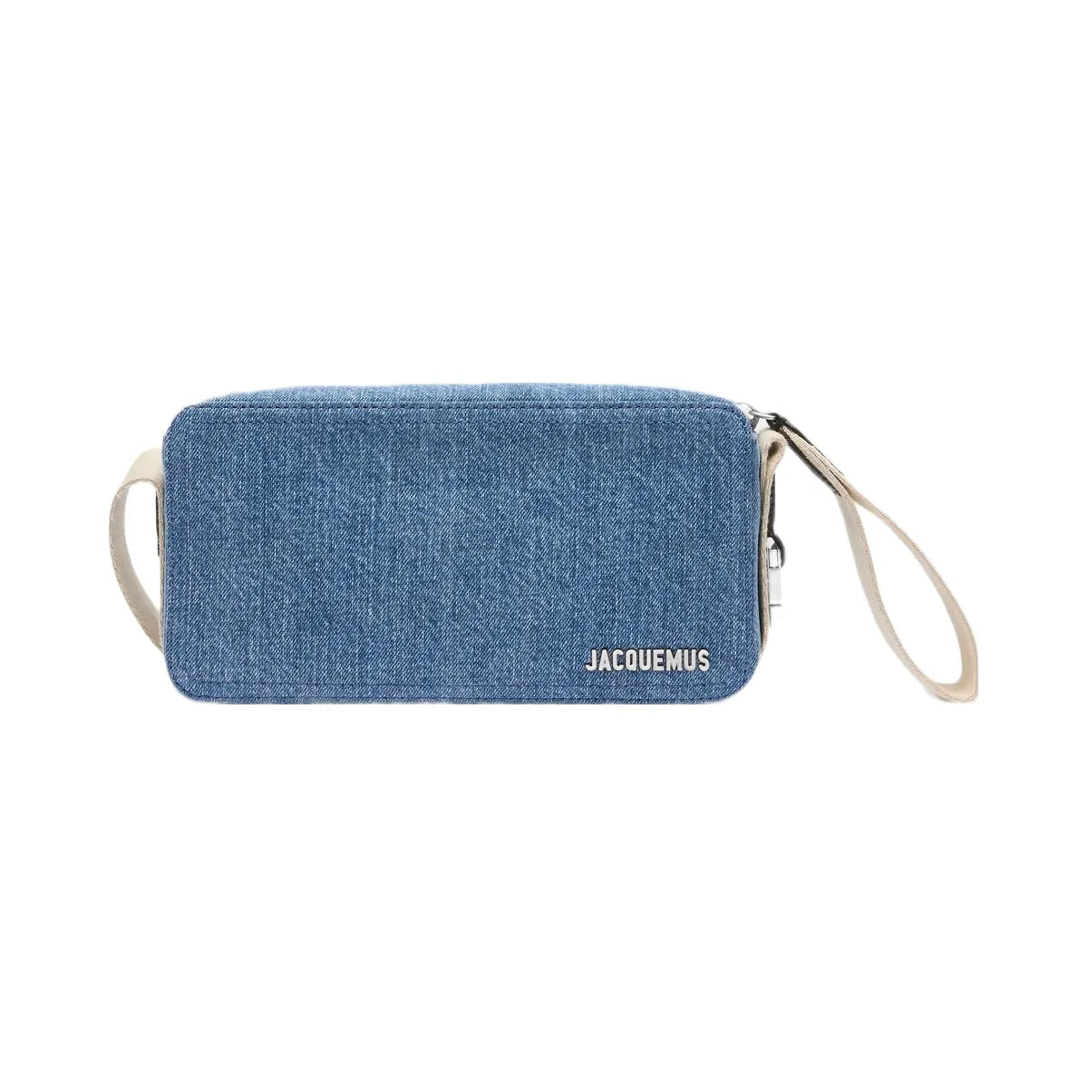 Jacquemus The Horizontal Cuerda Denim Cross-Body Bag Blue