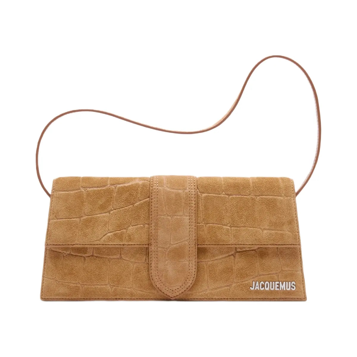 Jacquemus The Long Bambino Long Flap Bag Camel