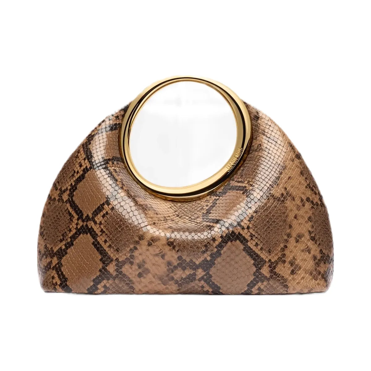 Jacquemus The Small Calino Mini Ring Handbag Light Brown