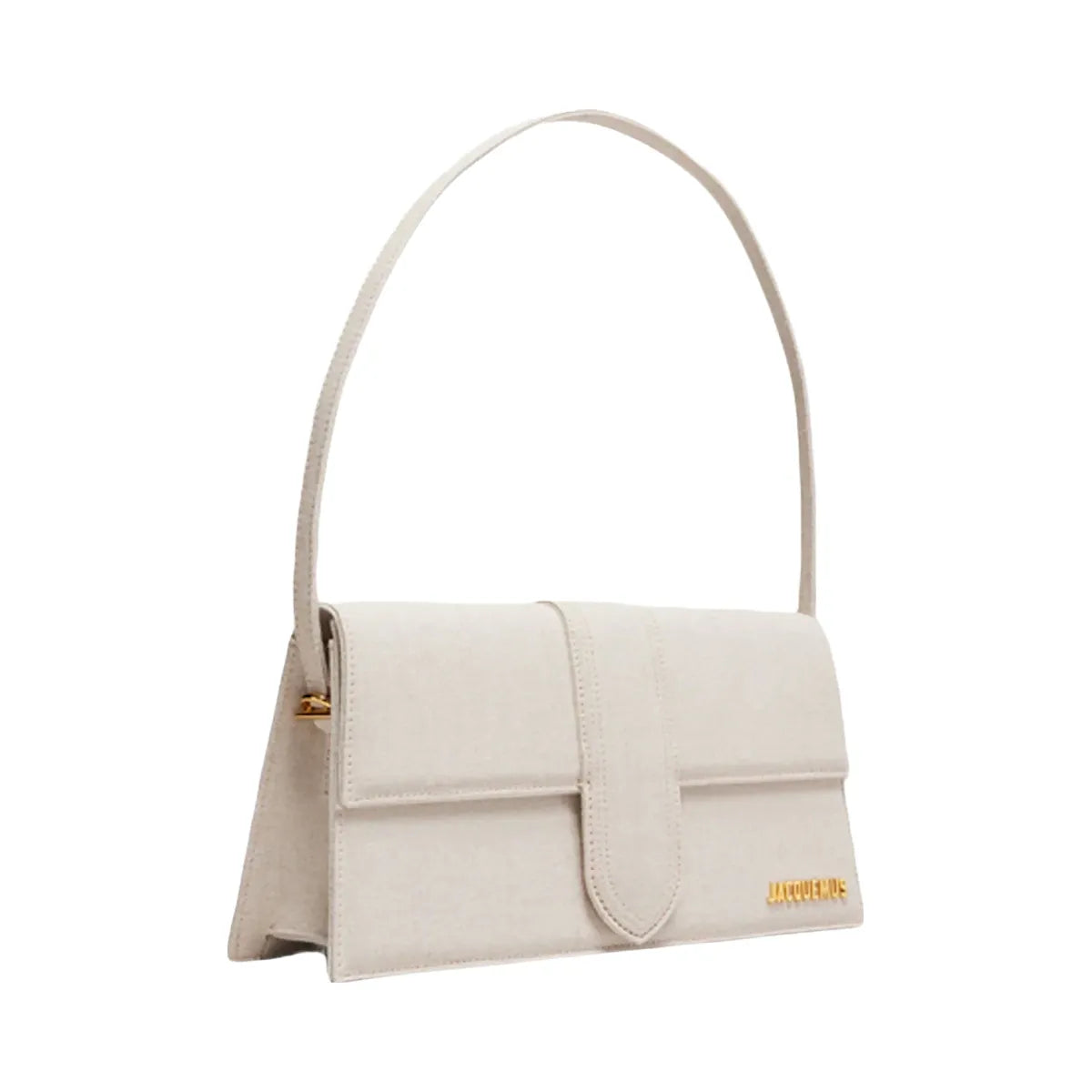 Jacquemus Le Bambino Long Flap Bag Light Greige