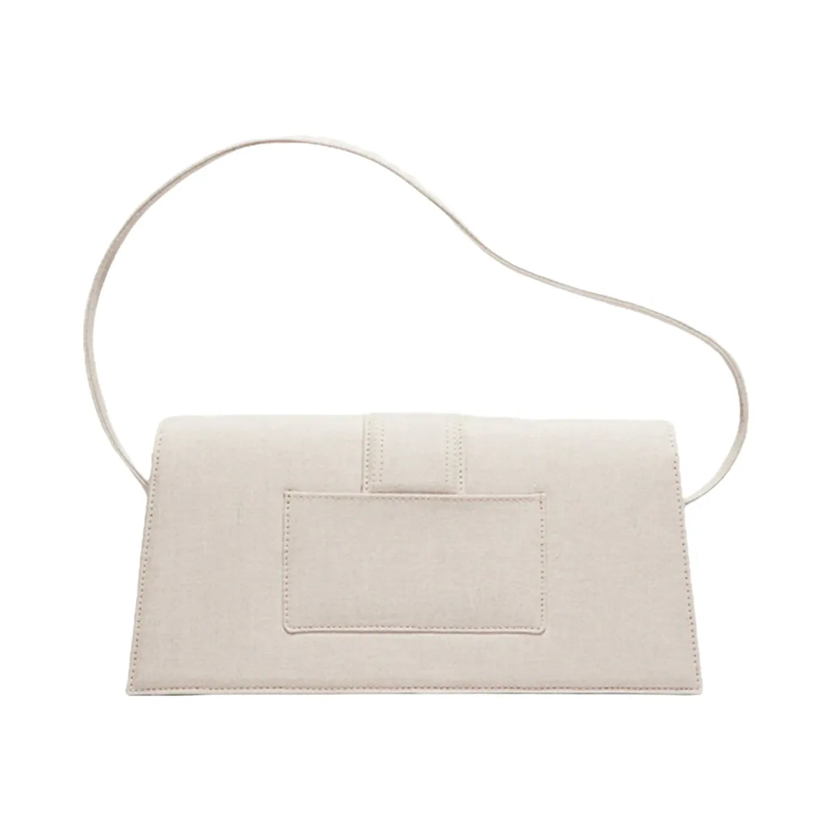 Jacquemus Le Bambino Long Flap Bag Light Greige