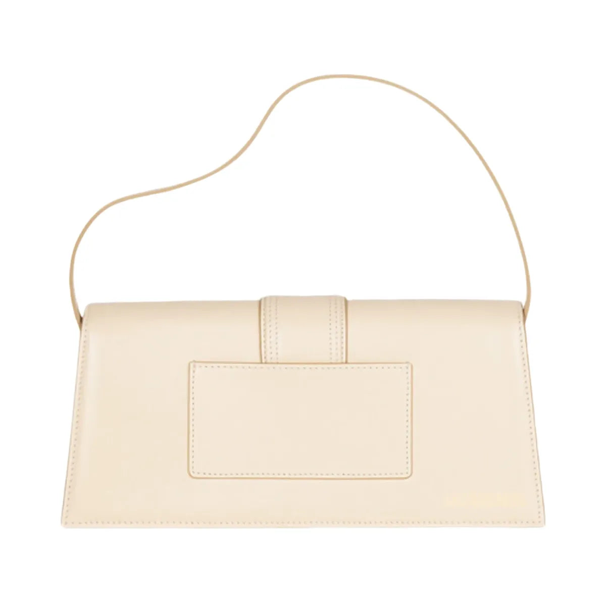 Jacquemus Le Bambino Long Flap Shoulder Bag Ivory