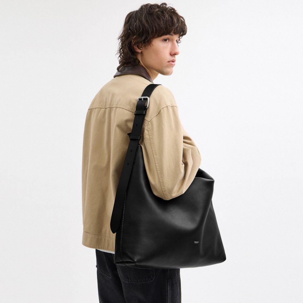 Coach Mott Messenger Bag Black
