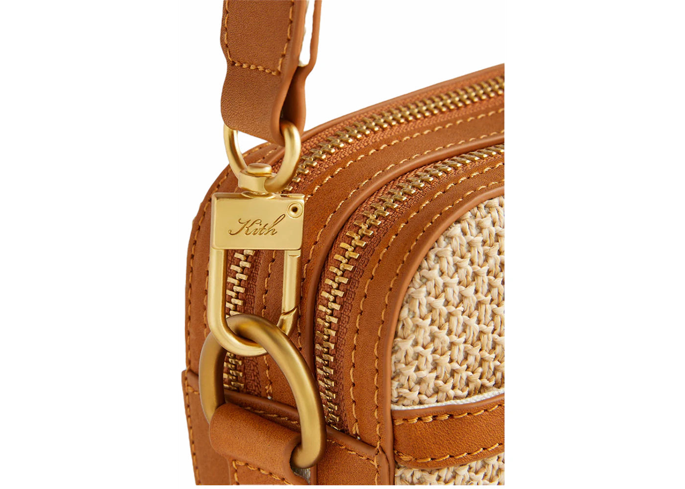 Kith Sherman Raffia Crossbody Bag Arch
