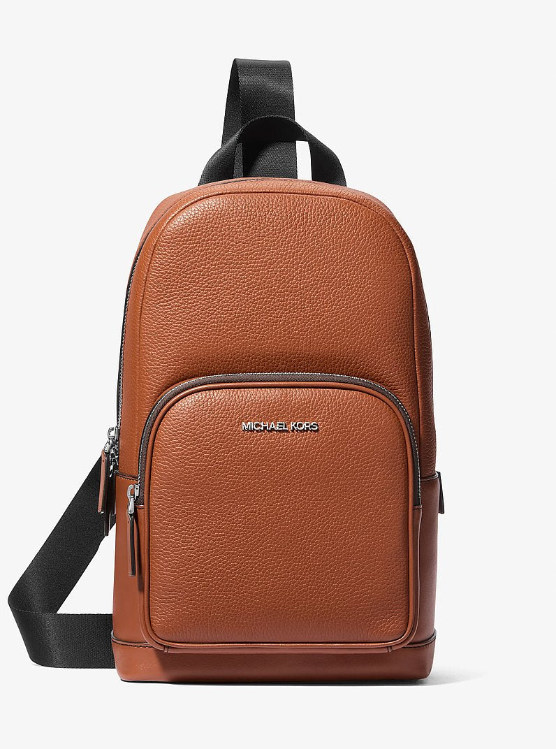 Michael Kors Cooper Pebbled Leather Sling Pack Luggage