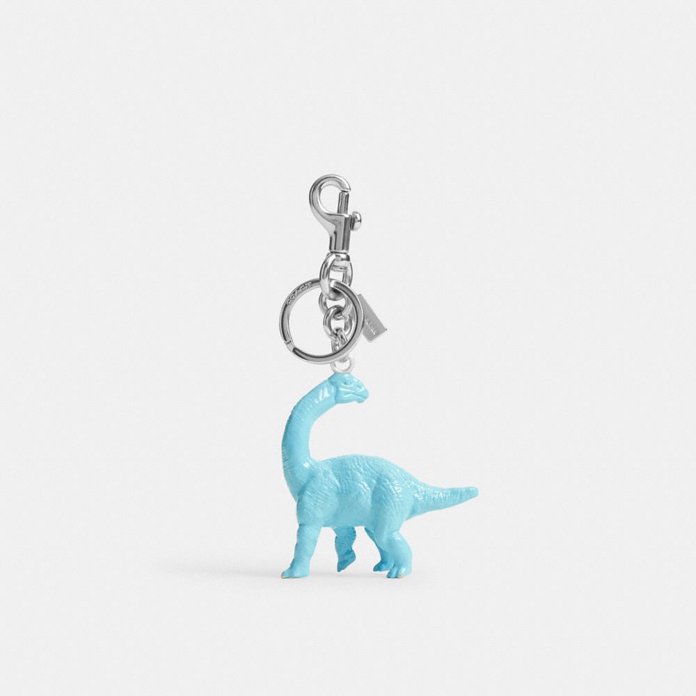 Coach Dinosaur Bag Charm Silver