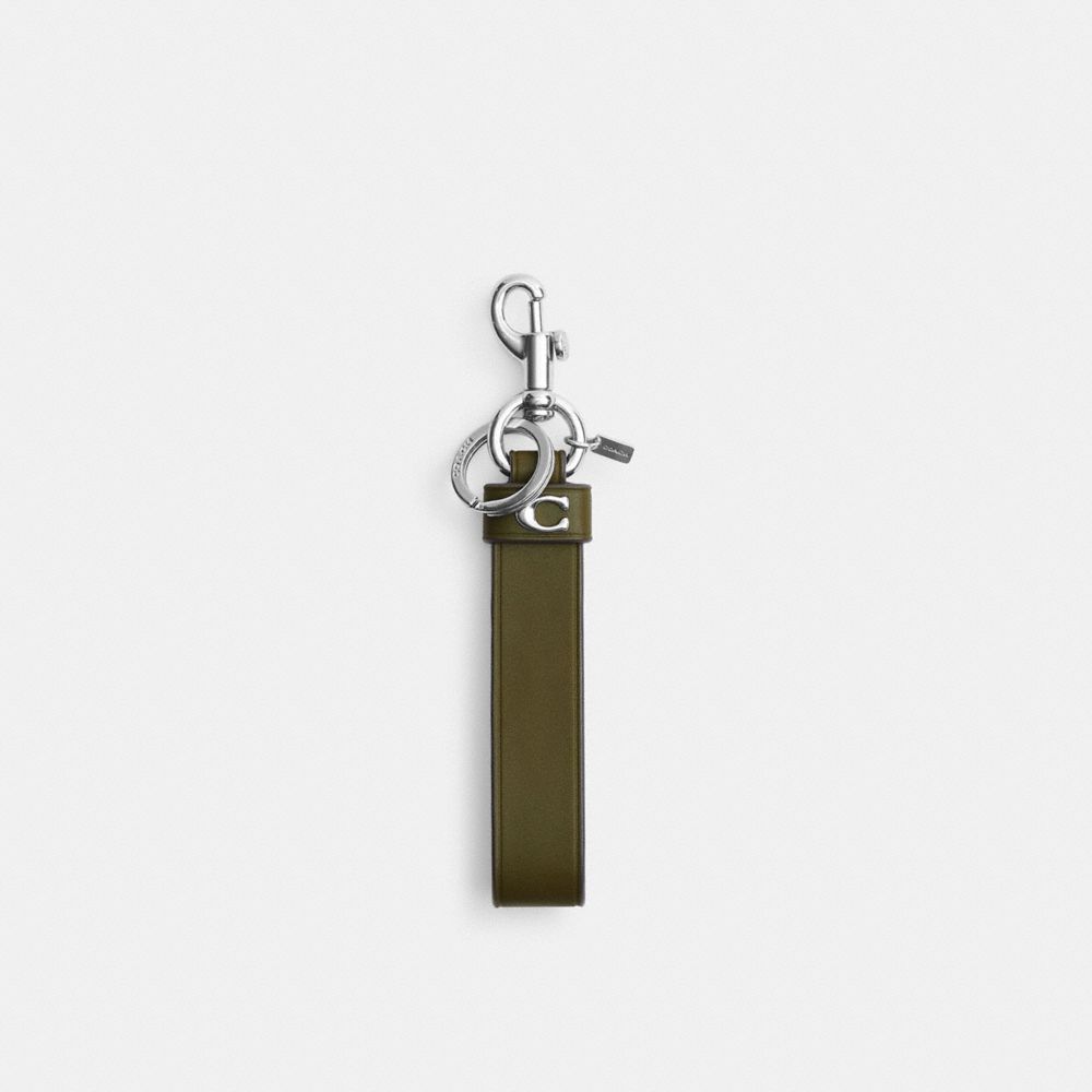 Coach Loop Bag Charm Olive