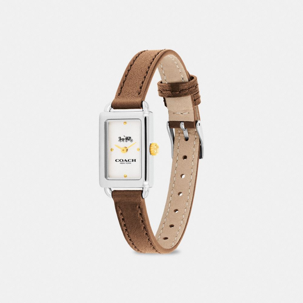 Coach Mini Liz Watch, Saddle - 24 mm