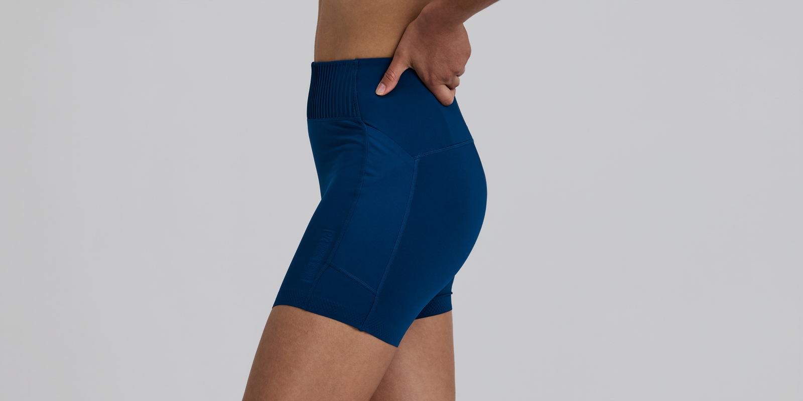 Bandit Womens Stamina V High Waist 5 Compression Short Ink Blue