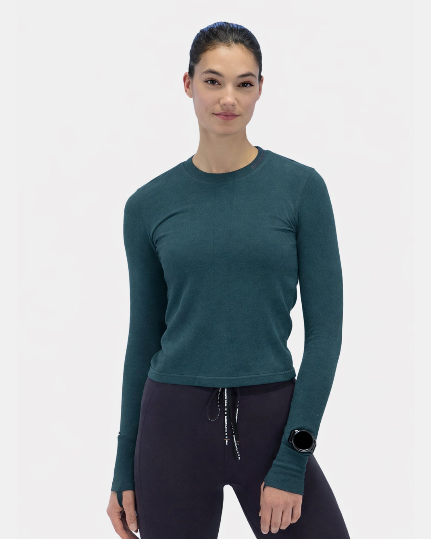 Bandit Womens Seamless Wool Blend Long Sleeve Storm