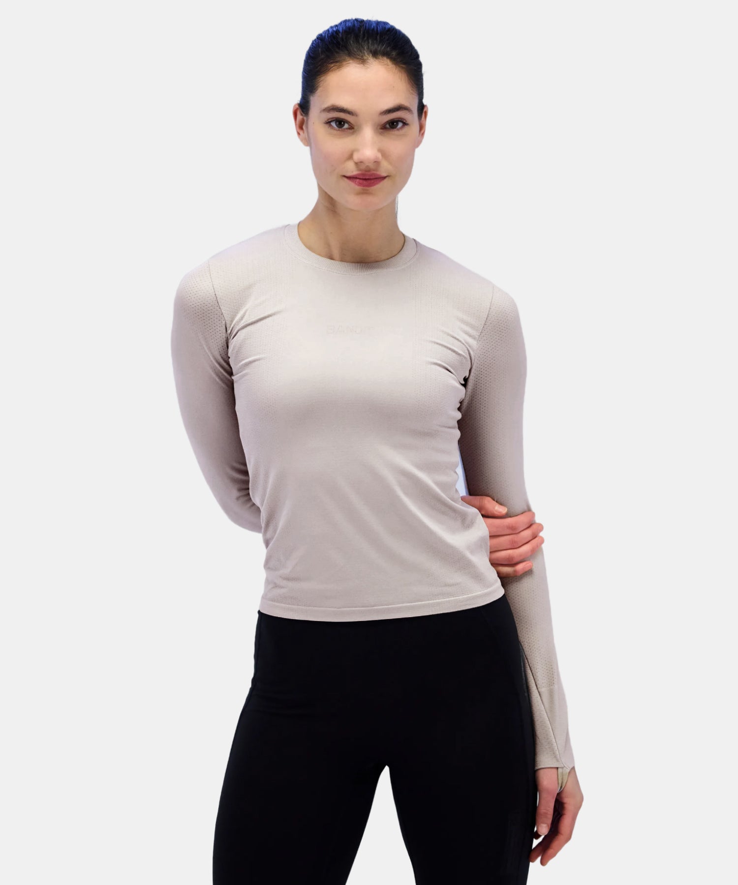 Bandit Womens Mercury Seamless Long Sleeve Ash