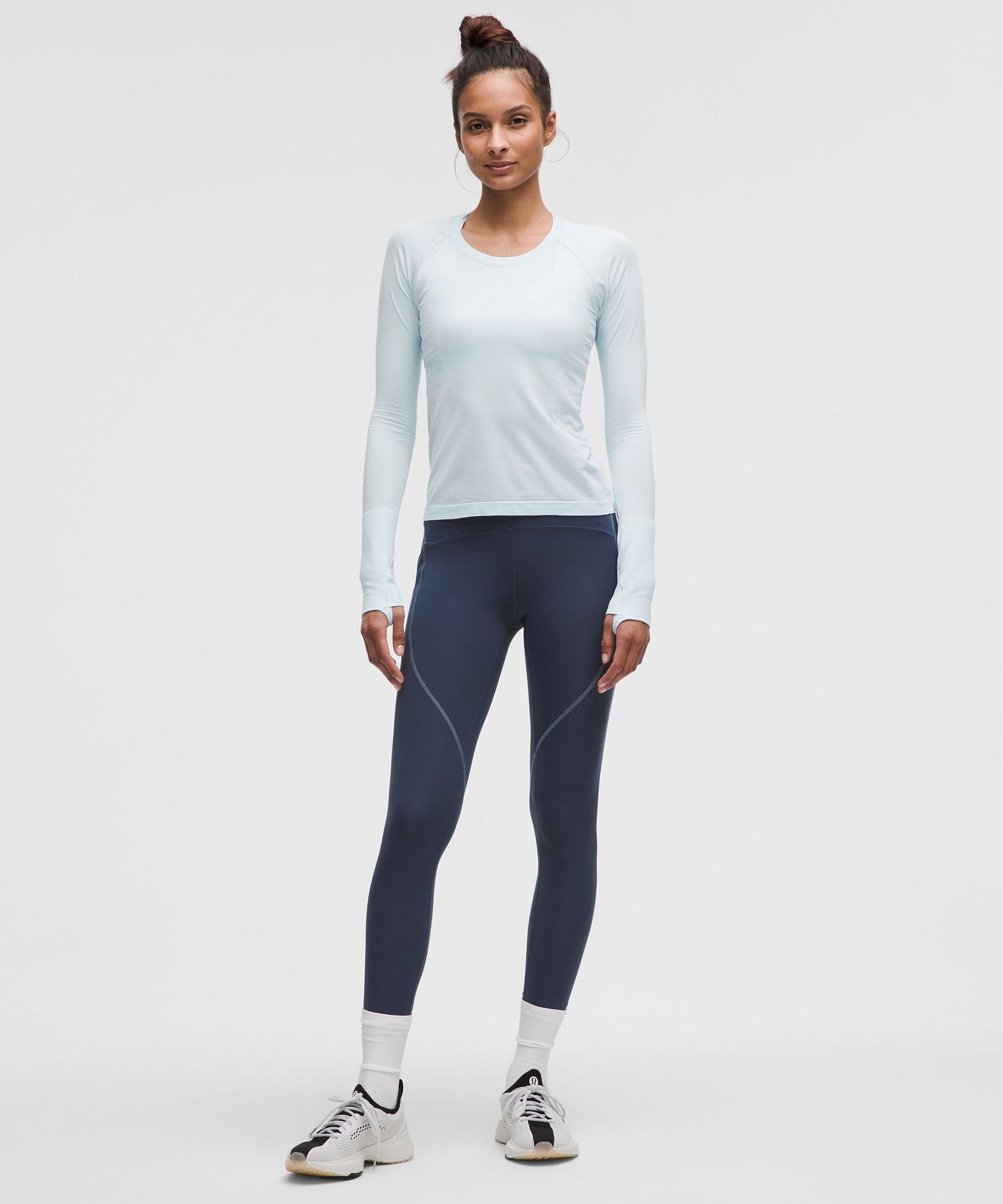 Lululemon Women's Power Thru High-Rise Tight 25" *Colour Seam