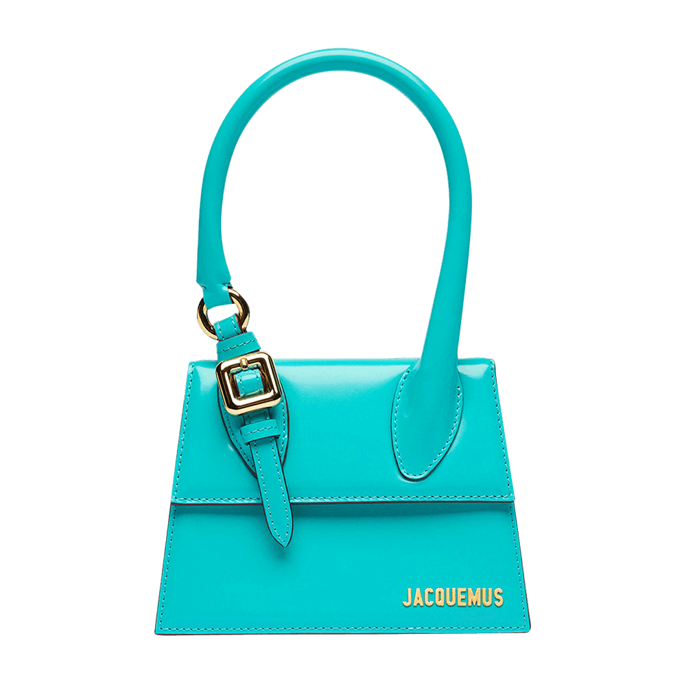 Jacquemus Le Chiquito Moyen Boucle Turquoise
