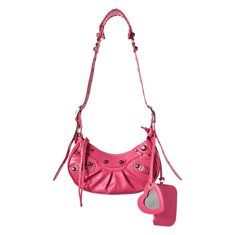 Balenciaga Le Cagole Shoulder Bag XS Pink