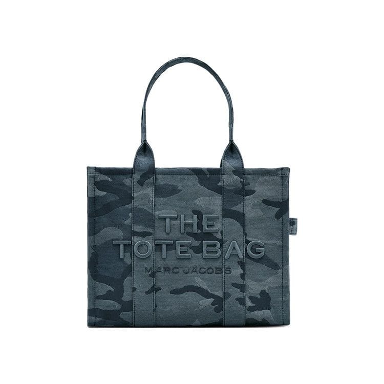 Marc Jacobs Large Camo Jacquard Tote Bag Blue/Multicolor
