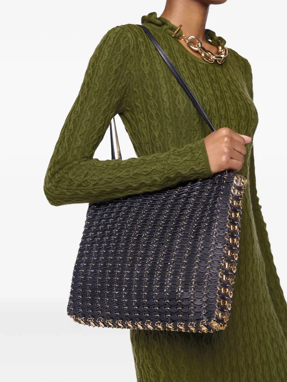 1969 Flip leather tote bag