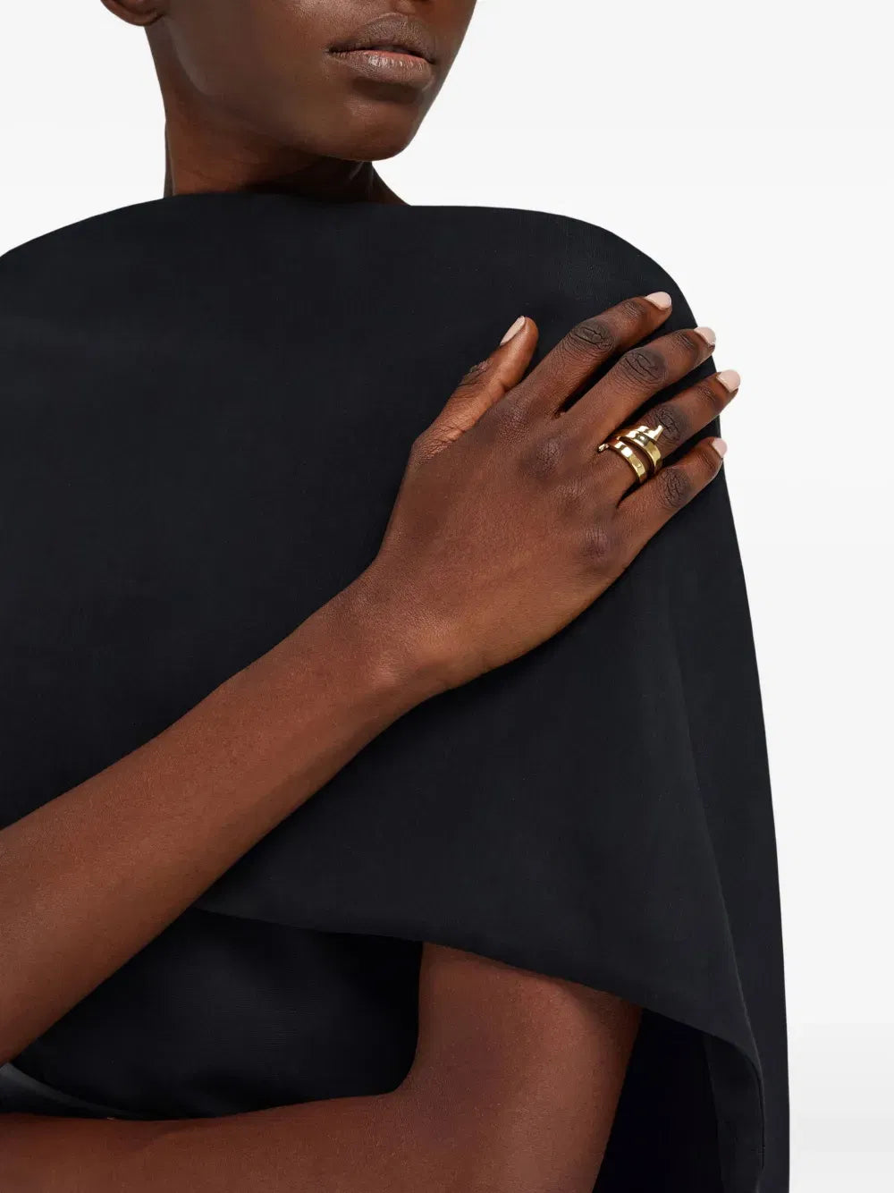 Gancini wrap ring