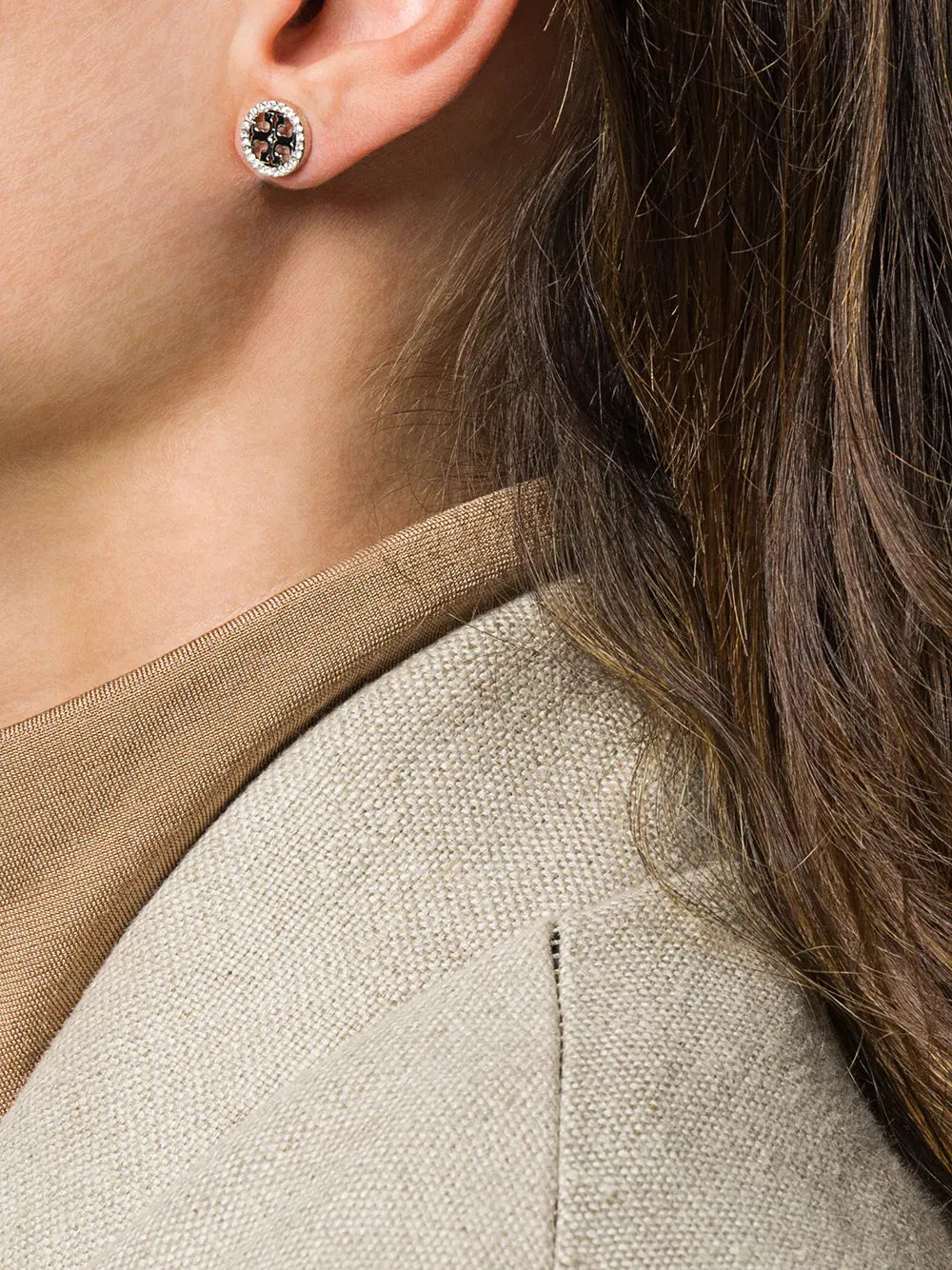 Miller crystal-embellished stud earrings