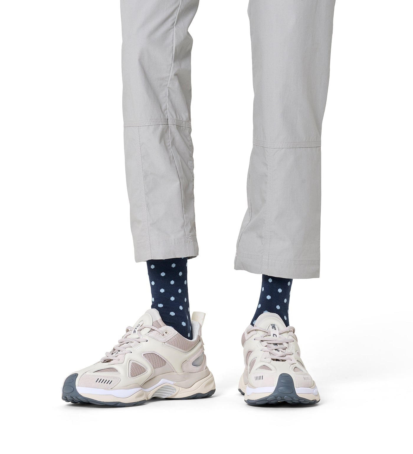 Happy Socks Unisex LITE Mini Dot Crew Length Socks for Women and Men