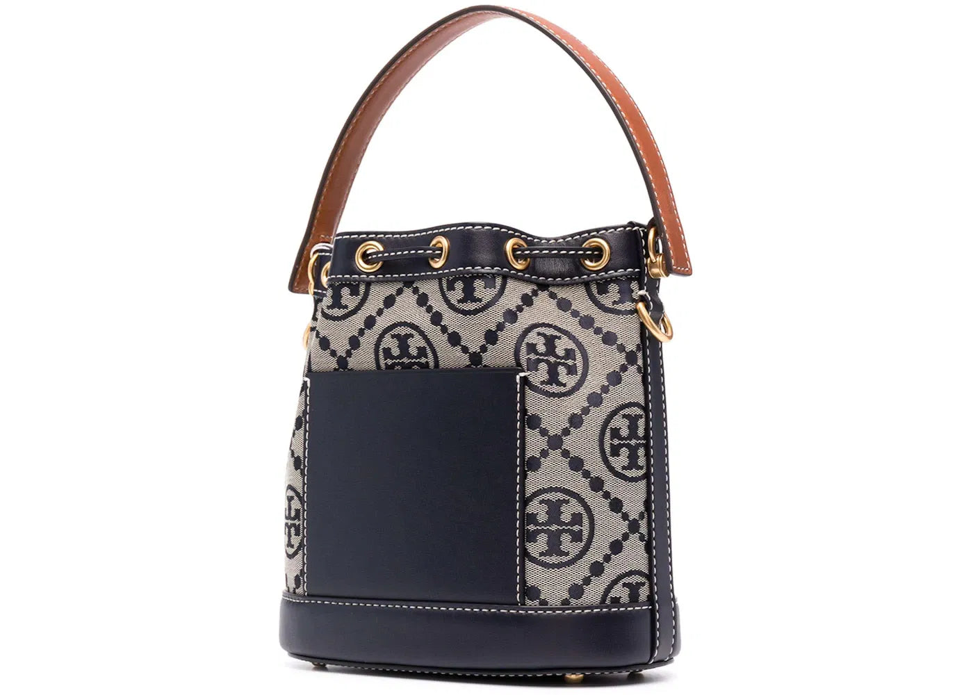 Tory Burch T Monogram Bucket Bag Tory Navy