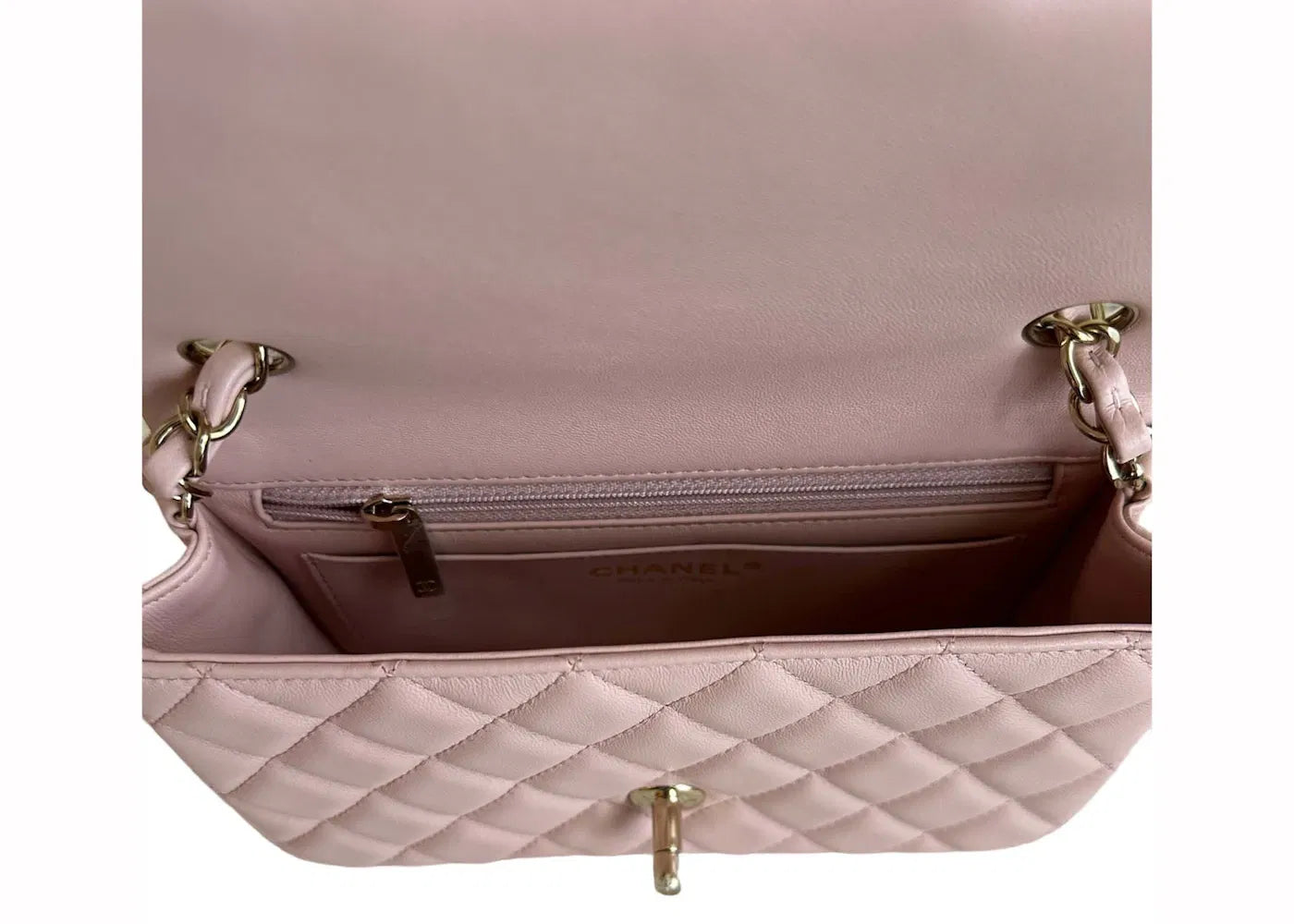 Chanel Mini Classic Flap Bag Pink (A69900)